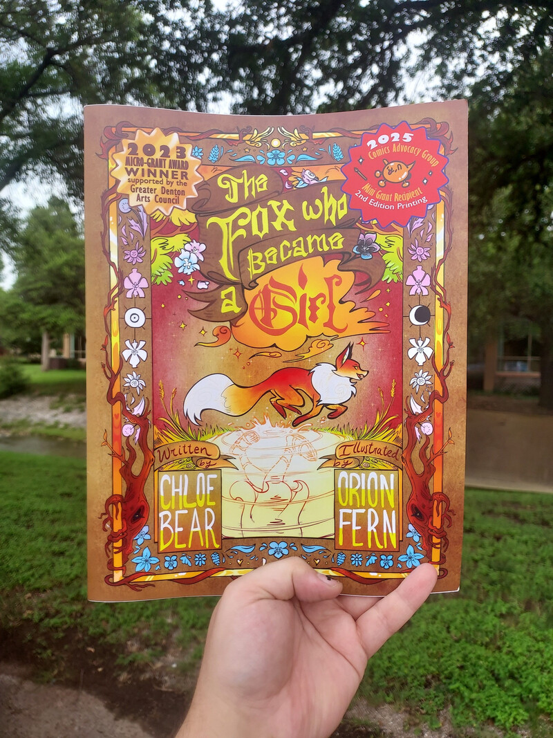 The Fox Who Became A Girl (2nd Ed) (PRINT) (Signed)