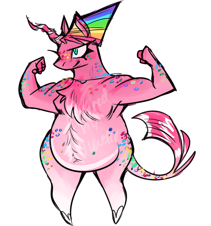 Adoptable: Circus Cookie Unicorn