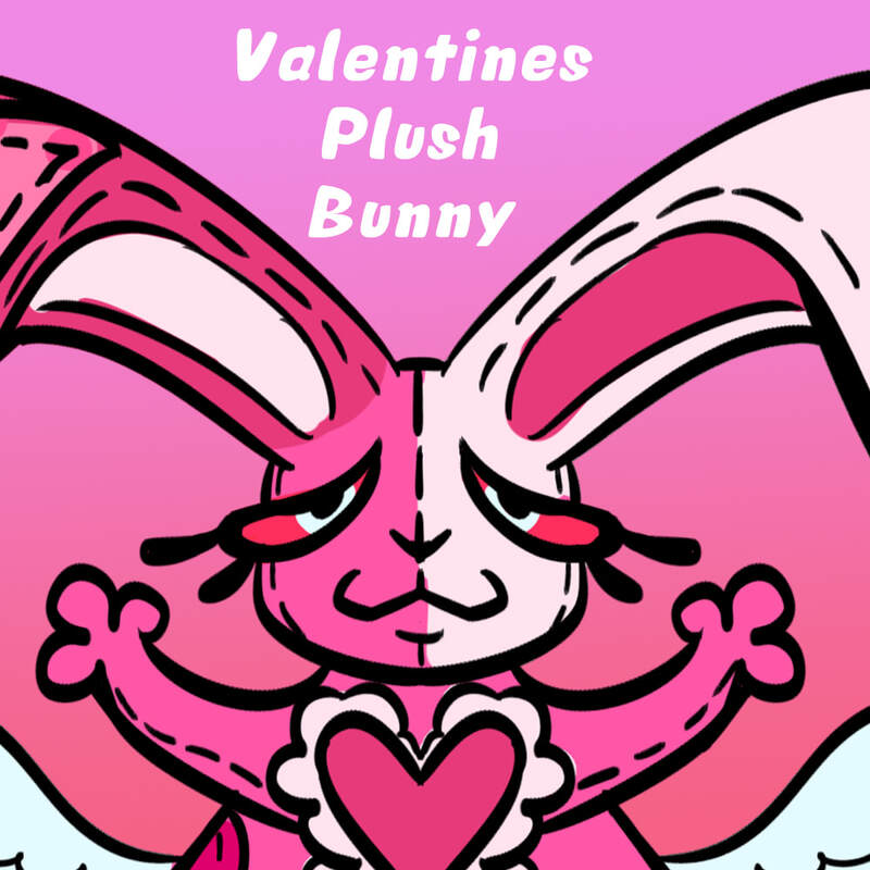 Adoptable: Valentine's Bunny